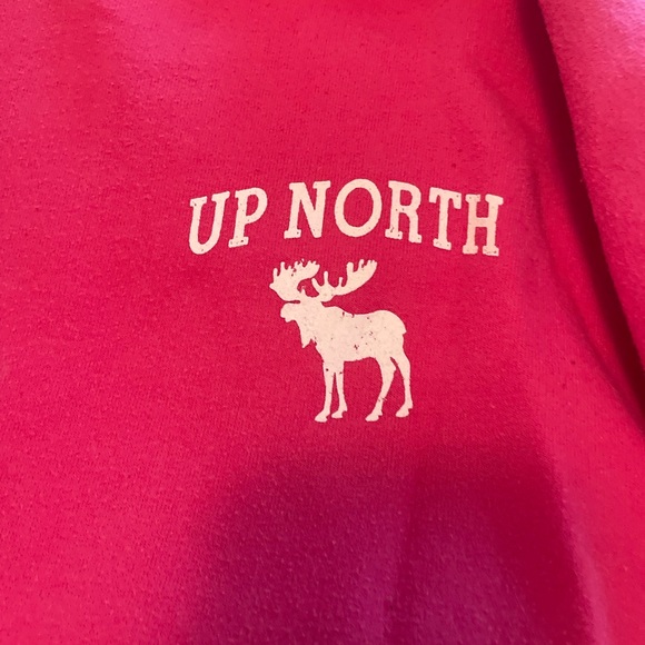 Pink size XL women’s Upper Peninsula  hoodie. - Picture 2 of 7